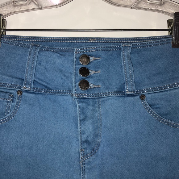 Blue high waisted jeans - Picture 2 of 6